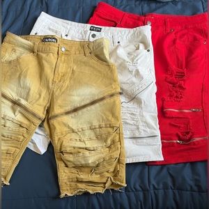 Mens Biker Shorts Size 36